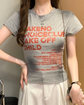 Spicegirl summer tops printing T-shirt for women