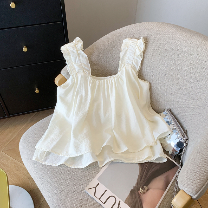 All-match shirt Korean style small shirt for women
