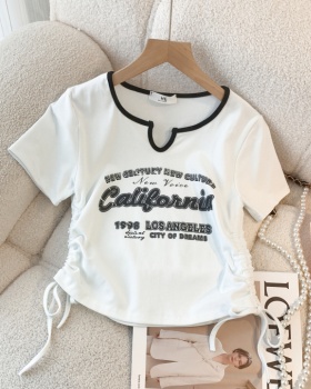 Spicegirl tops American style T-shirt for women