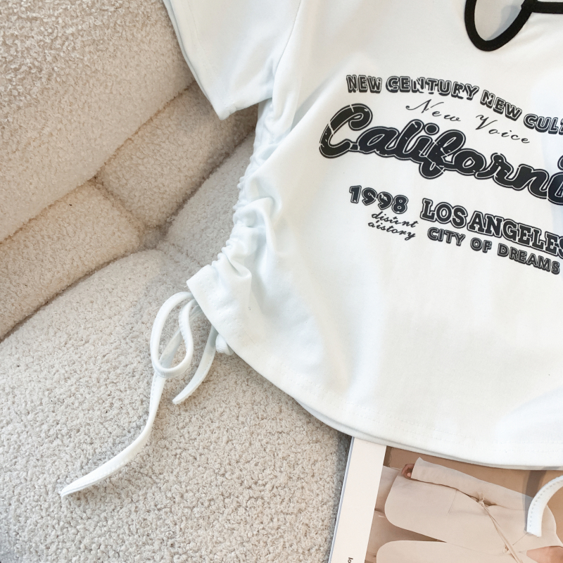 Spicegirl tops American style T-shirt for women