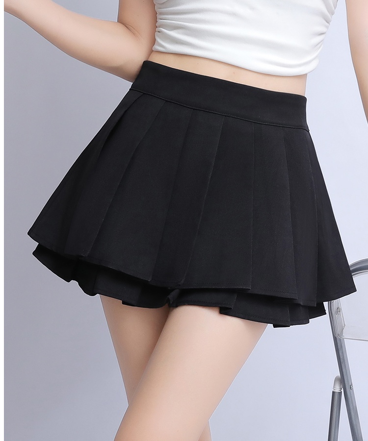 Spicegirl all-match short skirt double slim skirt for women