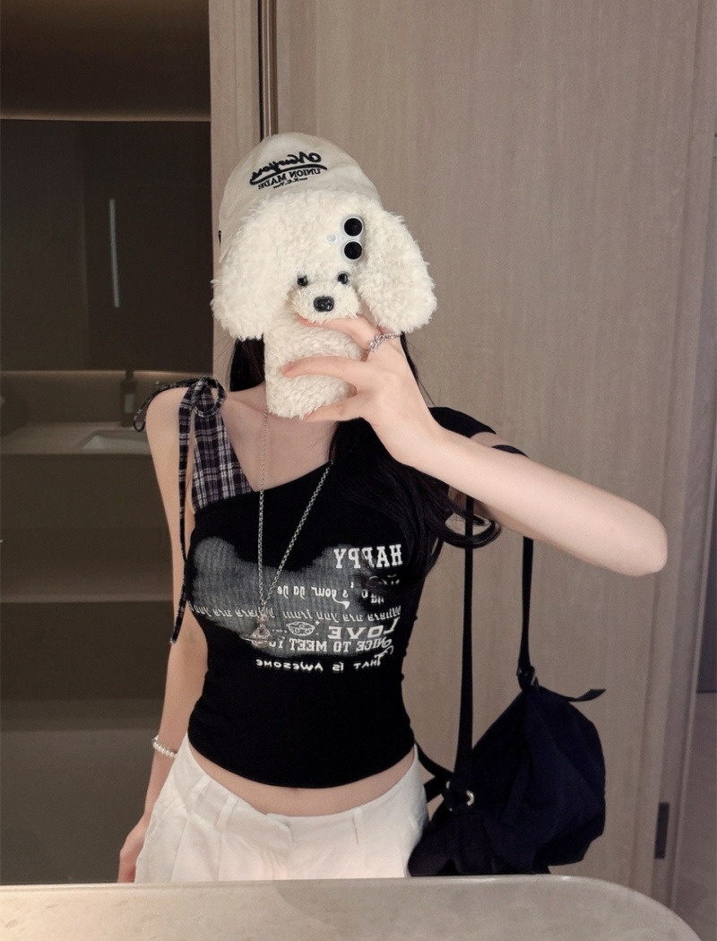 Summer inside the ride tops sexy spicegirl vest for women