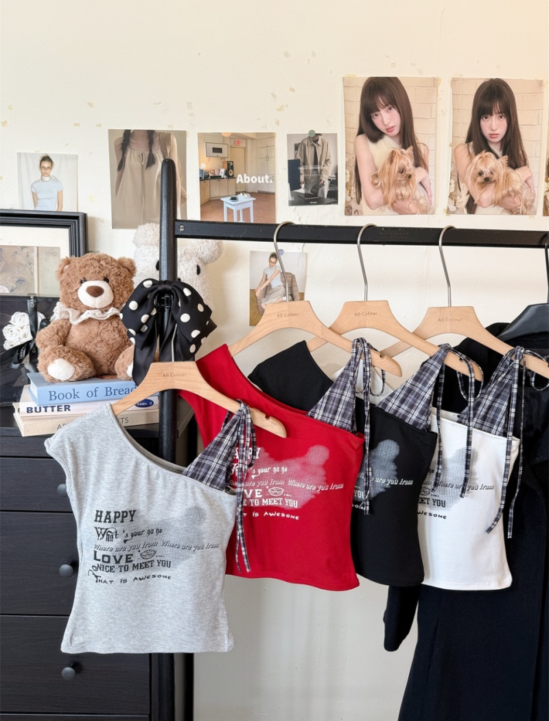Summer inside the ride tops sexy spicegirl vest for women