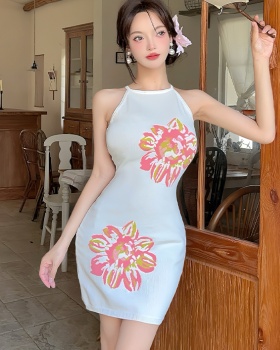 Package hip slim white dress stunning chanelstyle T-back