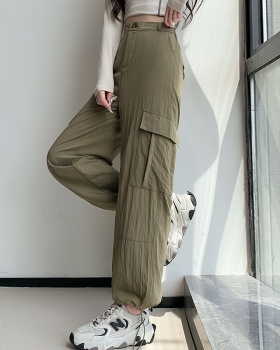 Simple long pants pure work pants for women