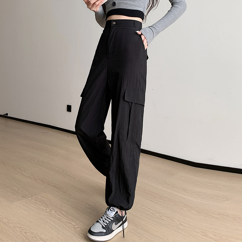 Simple long pants pure work pants for women