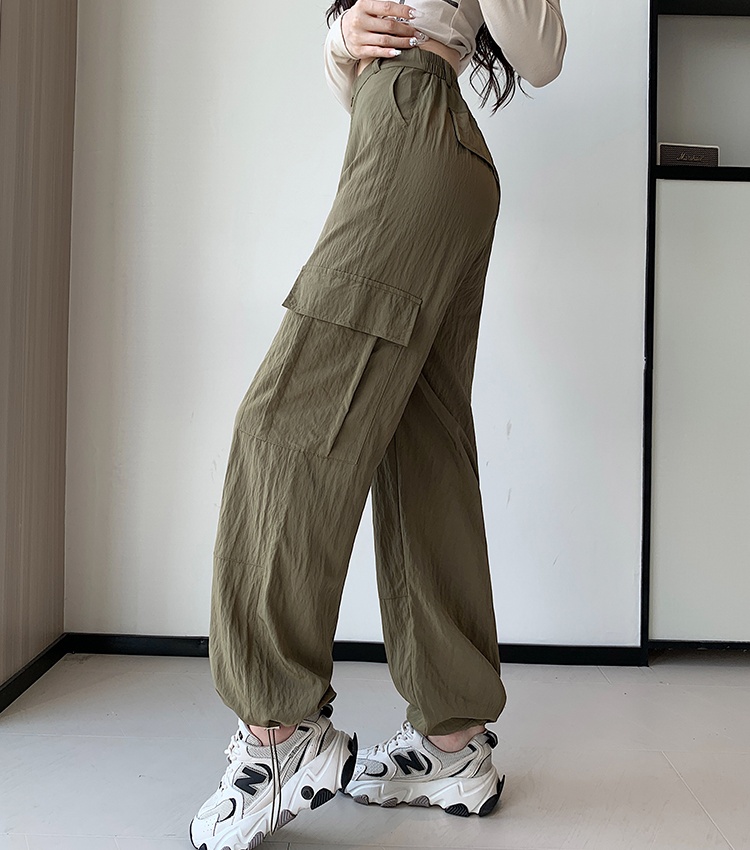 Simple long pants pure work pants for women