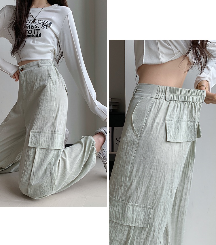 Simple long pants pure work pants for women