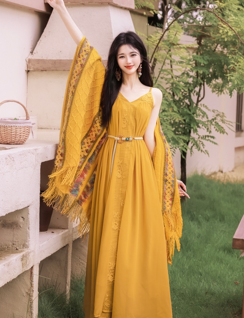 Sling dress a set