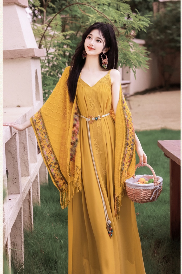 Sling dress a set