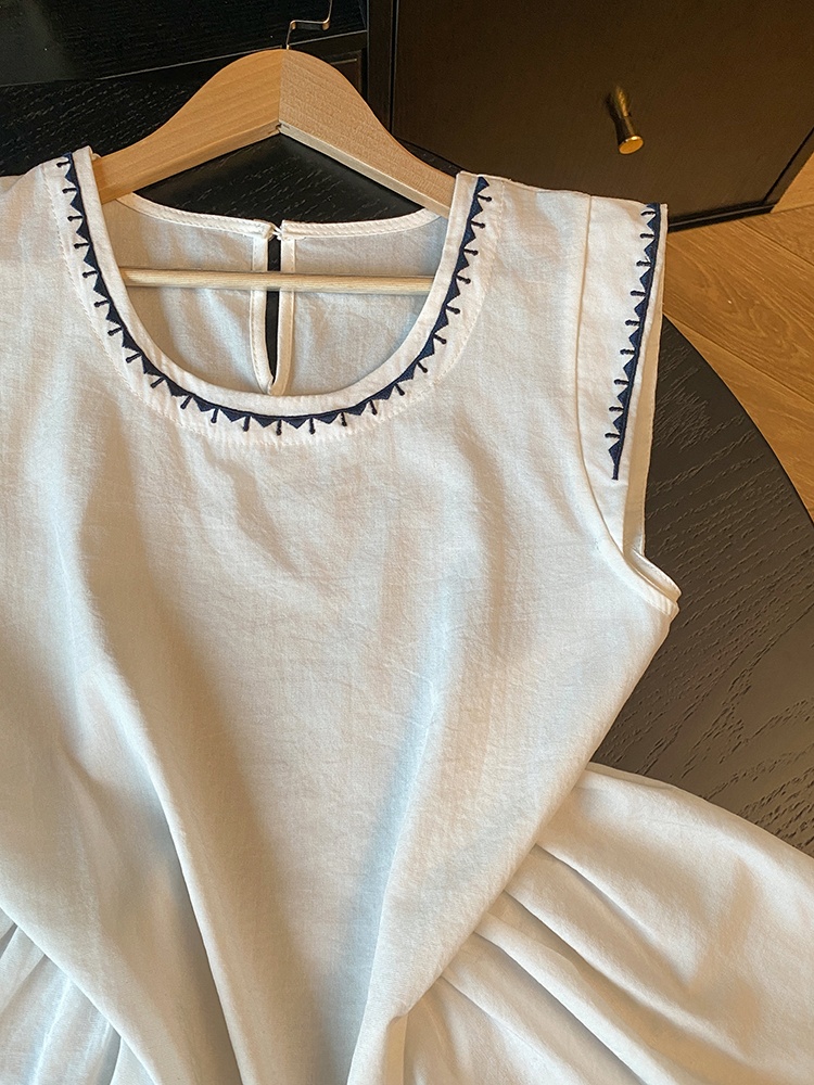 Splice lace shirt mixed colors summer tops for women