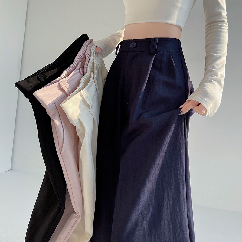 Loose wide leg pants casual pants for women
