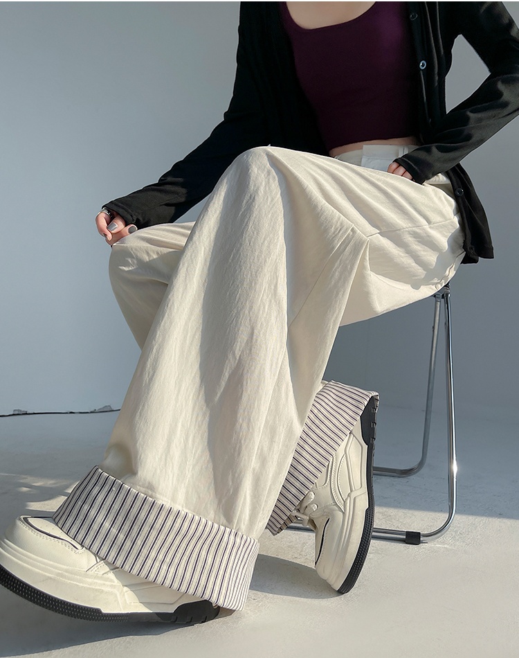 Loose wide leg pants casual pants for women