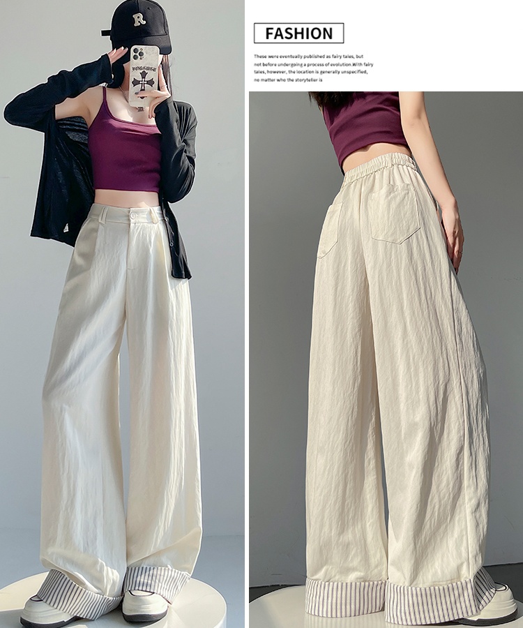 Loose wide leg pants casual pants for women