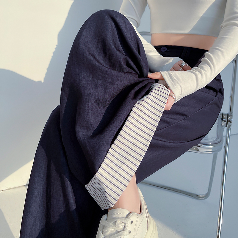 Loose wide leg pants casual pants for women