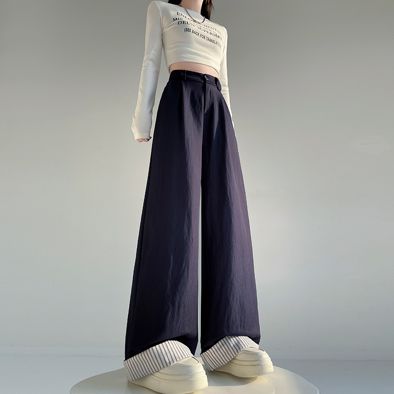 Loose wide leg pants casual pants for women