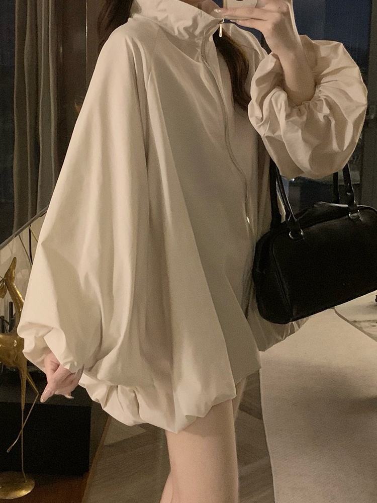Autumn A-line work clothing loose student coat for women