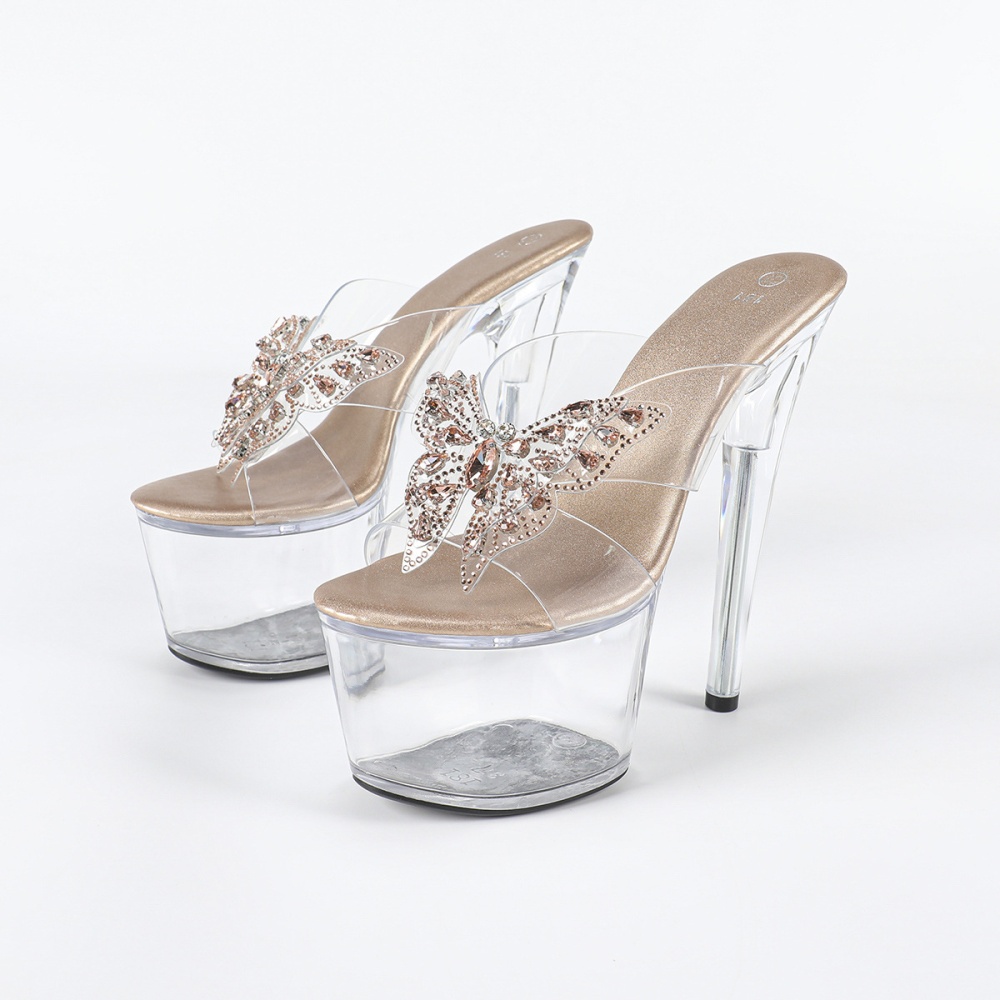 Fish mouth autumn high-heeled rome lady European style platform