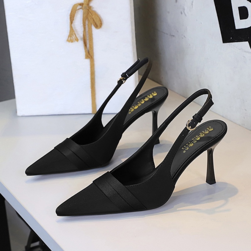 European style high-heeled shoes fine-root shoes for women