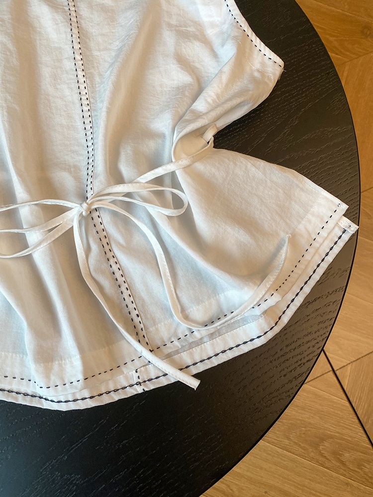 Frenum summer small shirt unique tops for women