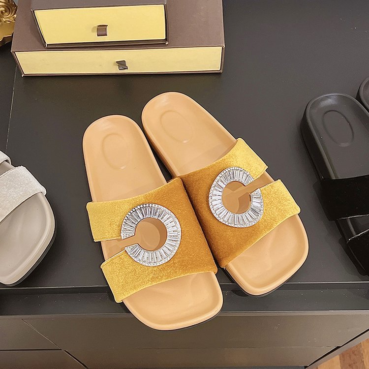 Fish mouth lady flattie France style slippers for women