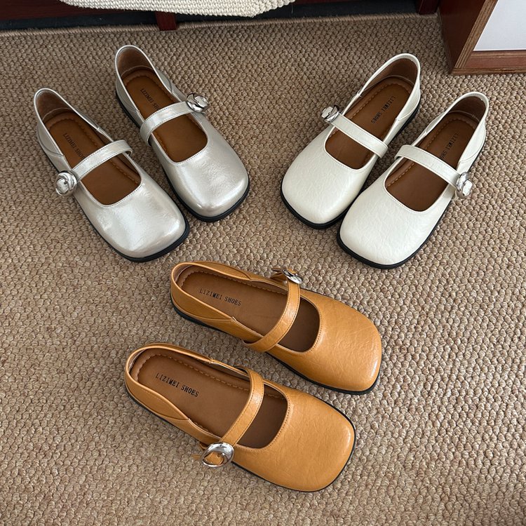 Autumn peas shoes flattie for women