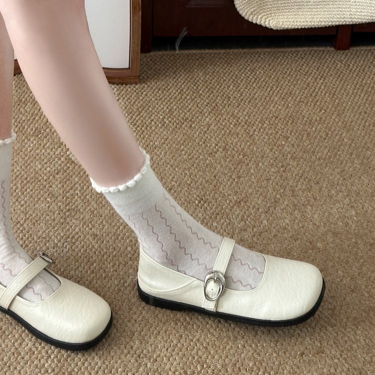 Autumn peas shoes flattie for women