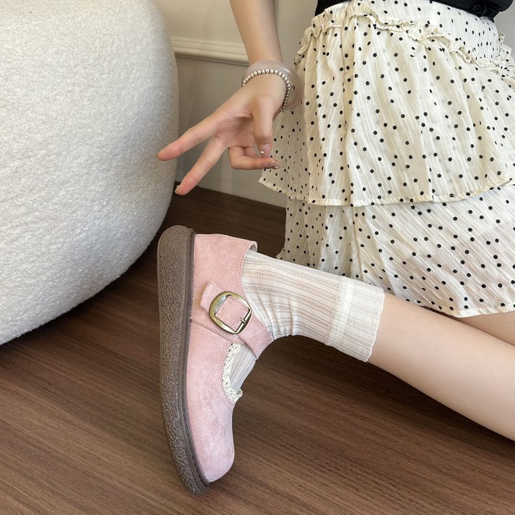 Low spring and summer shoes lady flattie