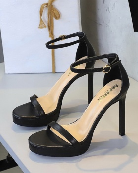 All-match temperament fashion open toe sandals for women