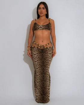 Sexy European style sling skirt a set for women