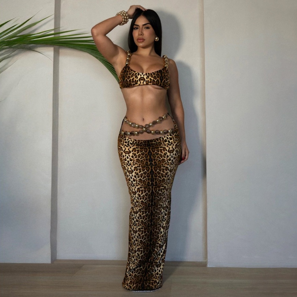 Sexy European style sling skirt a set for women