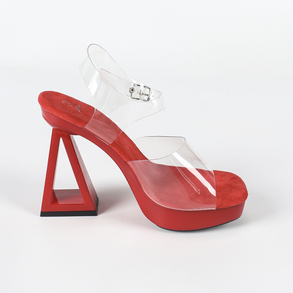 Summer sexy Korean style platform high-heeled catwalk shoes