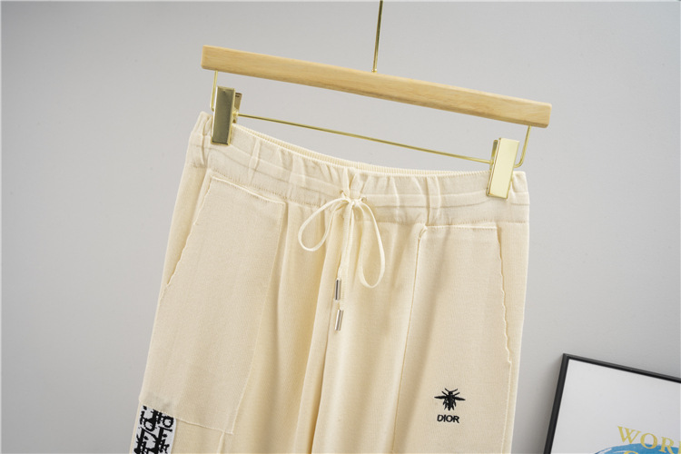 Casual sports wide leg pants 2pcs set for women