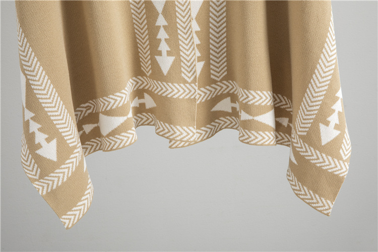 Thermal all-match cloak knitted classic shawl 3pcs set