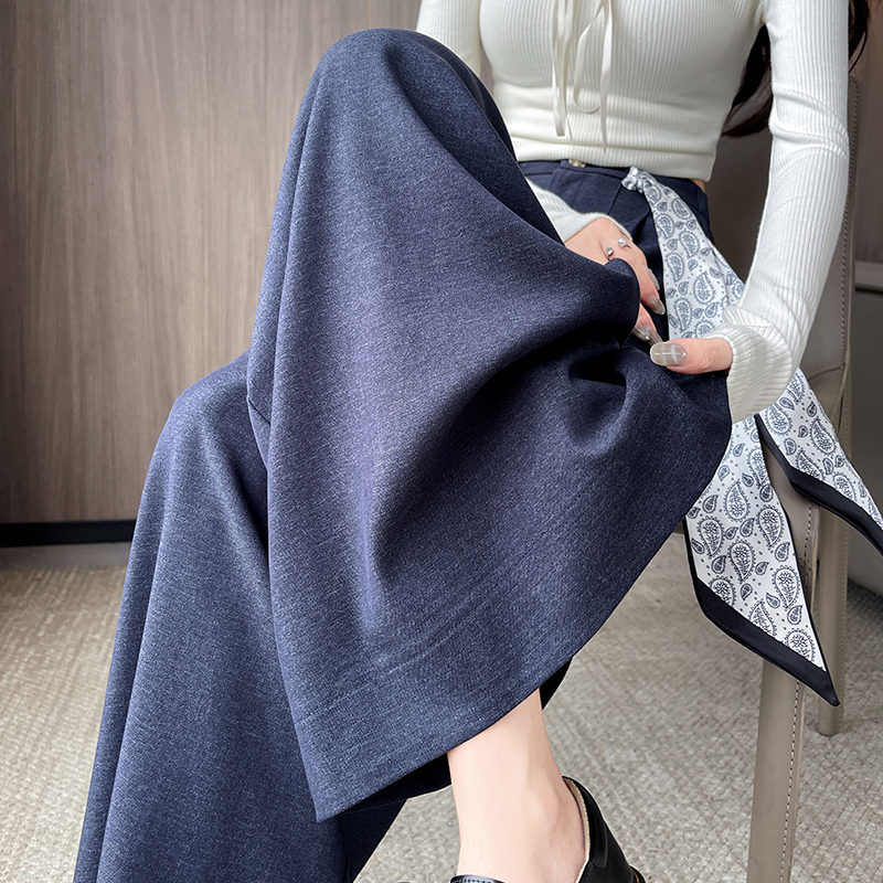 High waist wide leg pants scarves for women