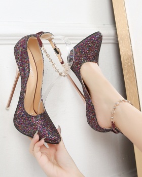 Fine-root high-heeled shoes nightclub shoes for women