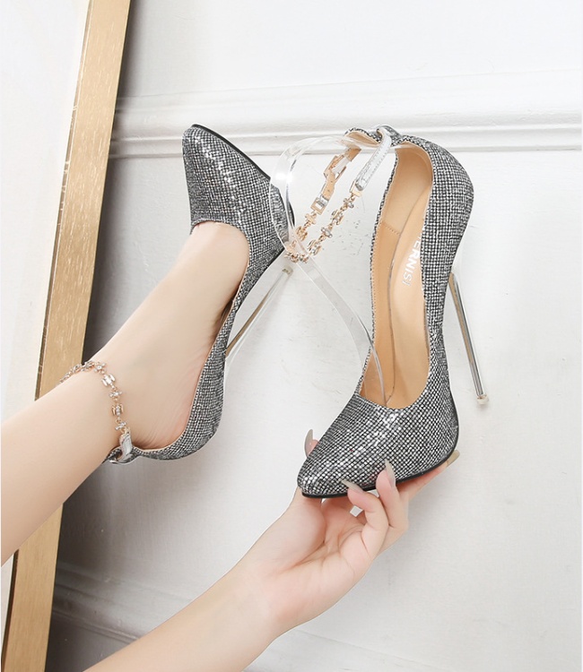 Fine-root high-heeled shoes nightclub shoes for women