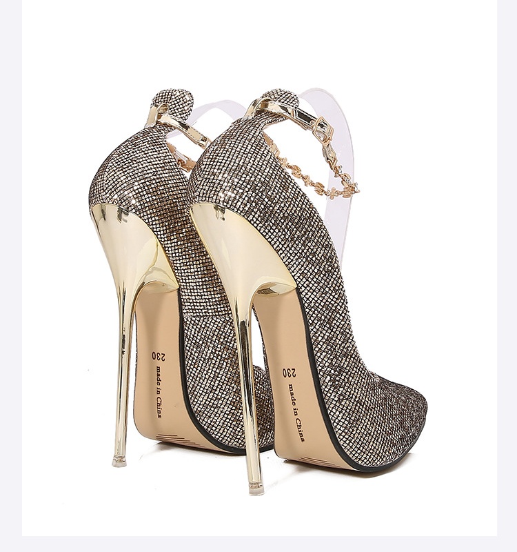 Fine-root high-heeled shoes nightclub shoes for women