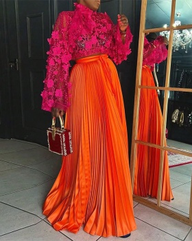 Fashion large yard European style skirt for women