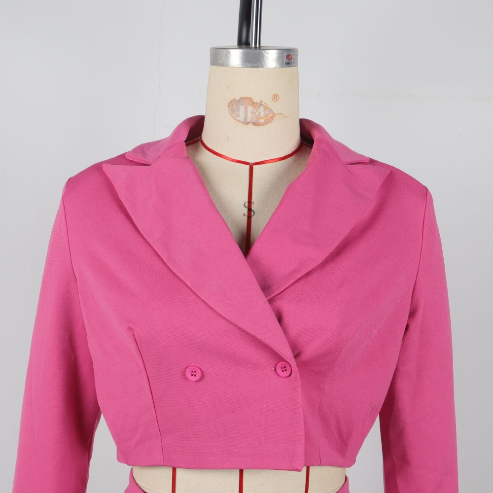 Elegant lapel shorts commuting business suit 2pcs set