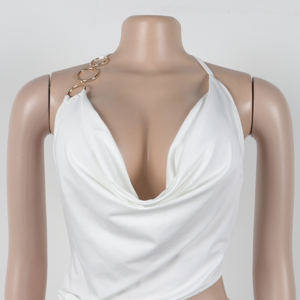 Elegant bandage elasticity hollow sexy jumpsuit