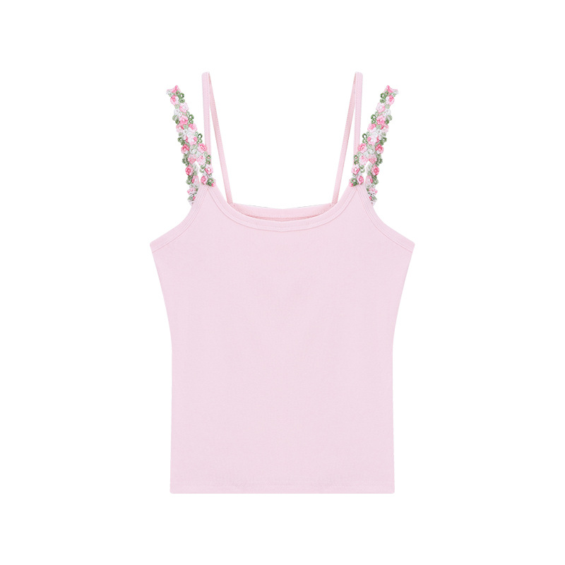 Shoulder strap with chest pad underwear slim sling tops