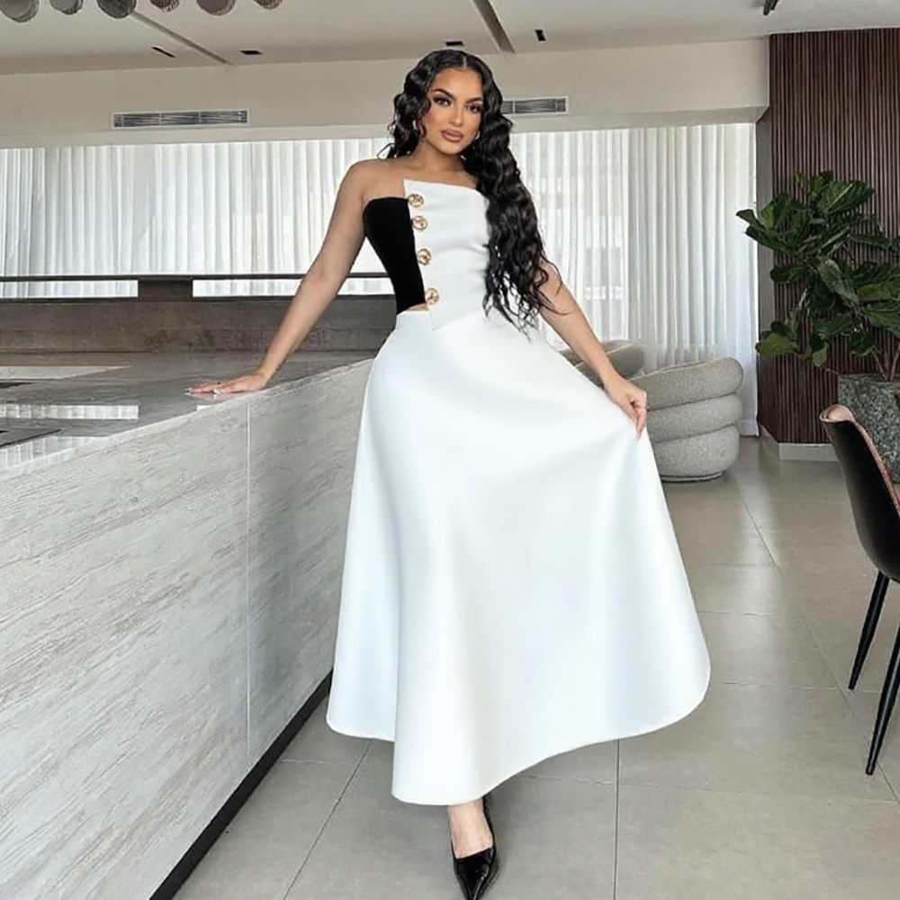 European style skirt formal dress 2pcs set for women