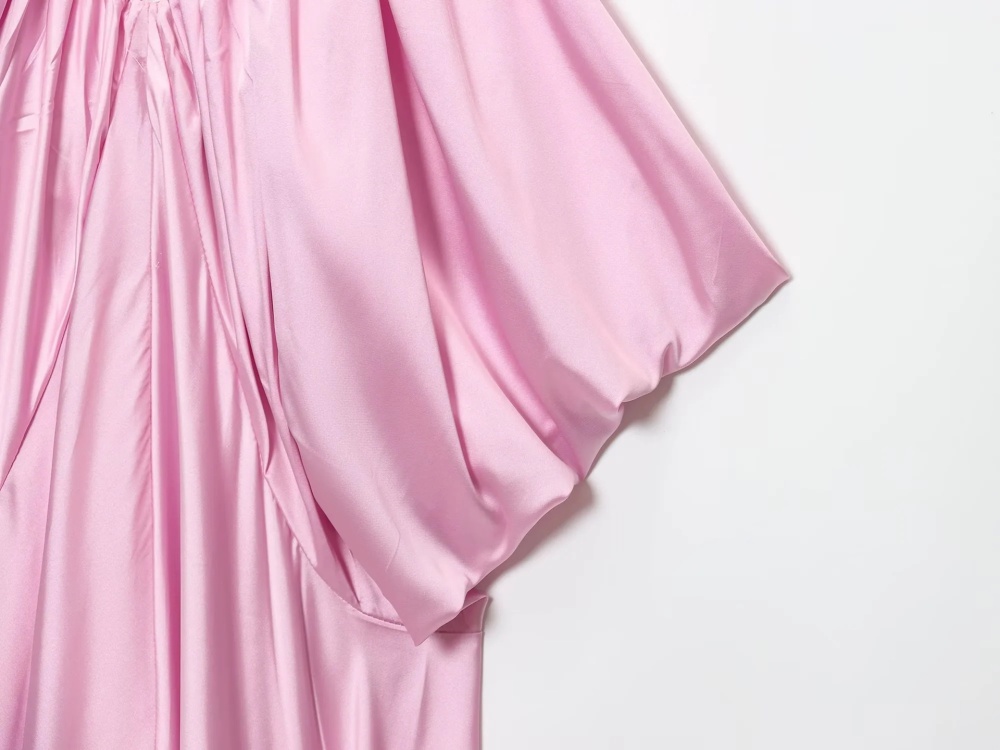 Elegant irregular strap dress temperament slim dress for women