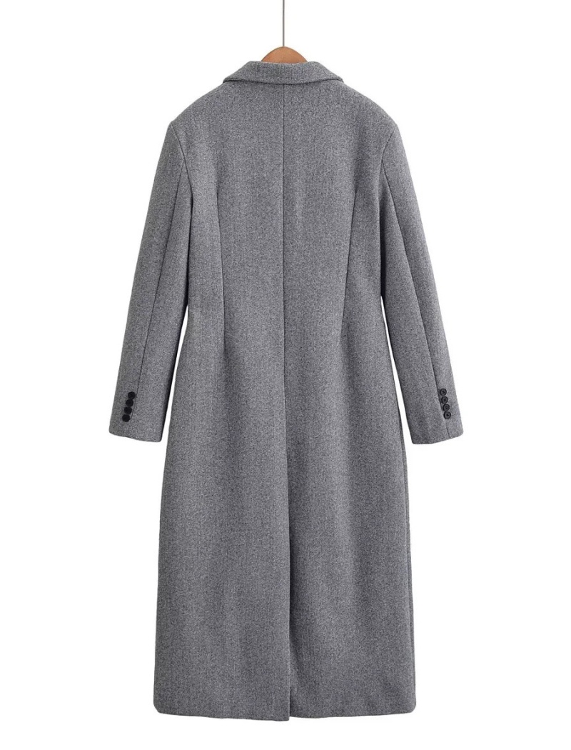 Autumn single-breasted windbreaker elegant coat for women