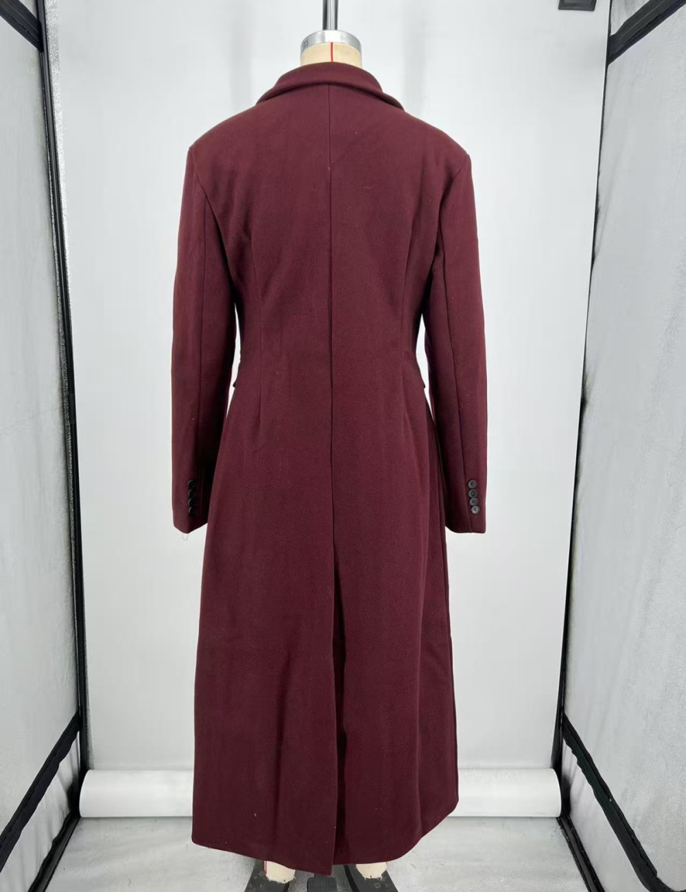 Autumn single-breasted windbreaker elegant coat for women