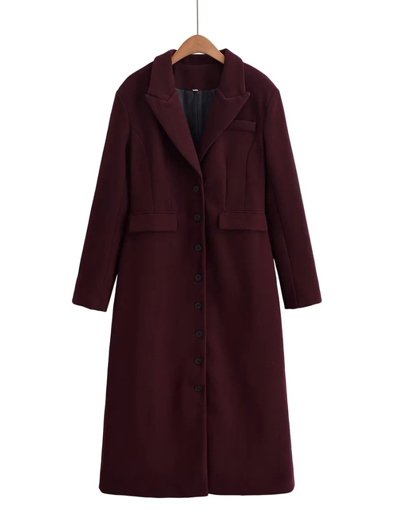 Autumn single-breasted windbreaker elegant coat for women