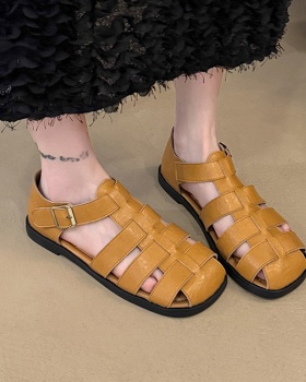 Casual summer rome flattie France style lady shoes