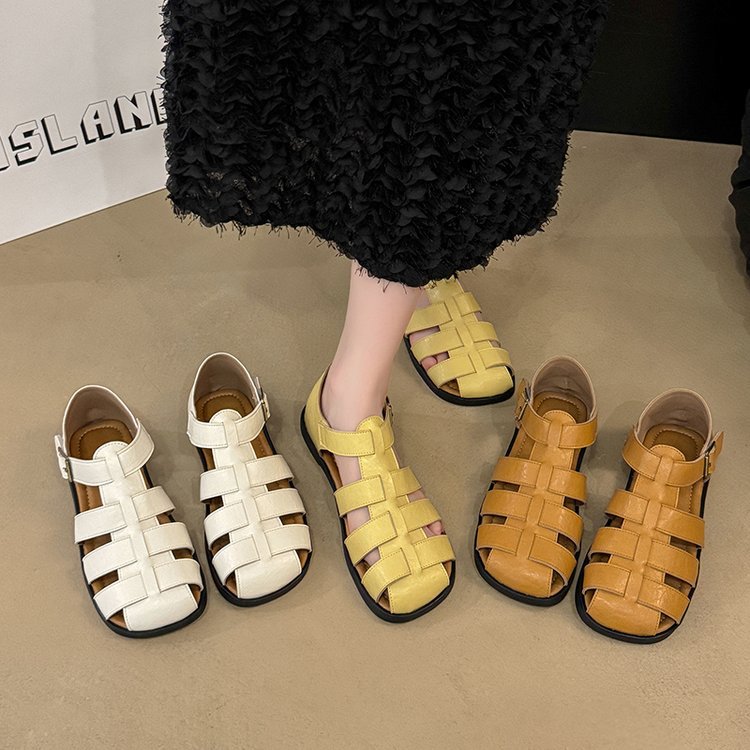 Casual summer rome flattie France style lady shoes
