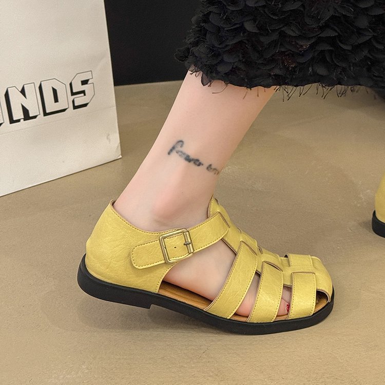 Casual summer rome flattie France style lady shoes